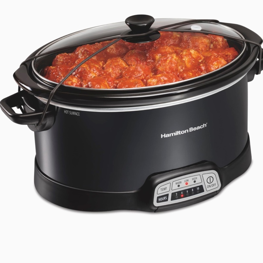 Hamilton Beach Portable 7 Quart Programmable Slow Cooker. NEW IN BOX